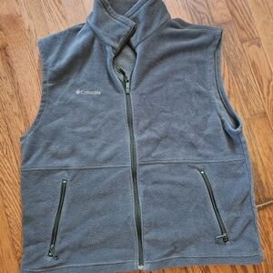Columbia Charcoal Fleece Vest